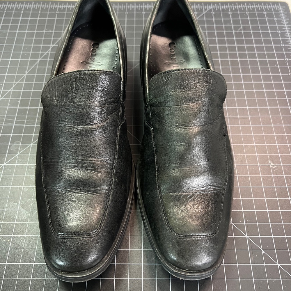 Cole Haan Men's Classic Black Slip-On Loafers